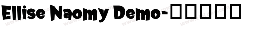 Ellise Naomy Demo字体转换